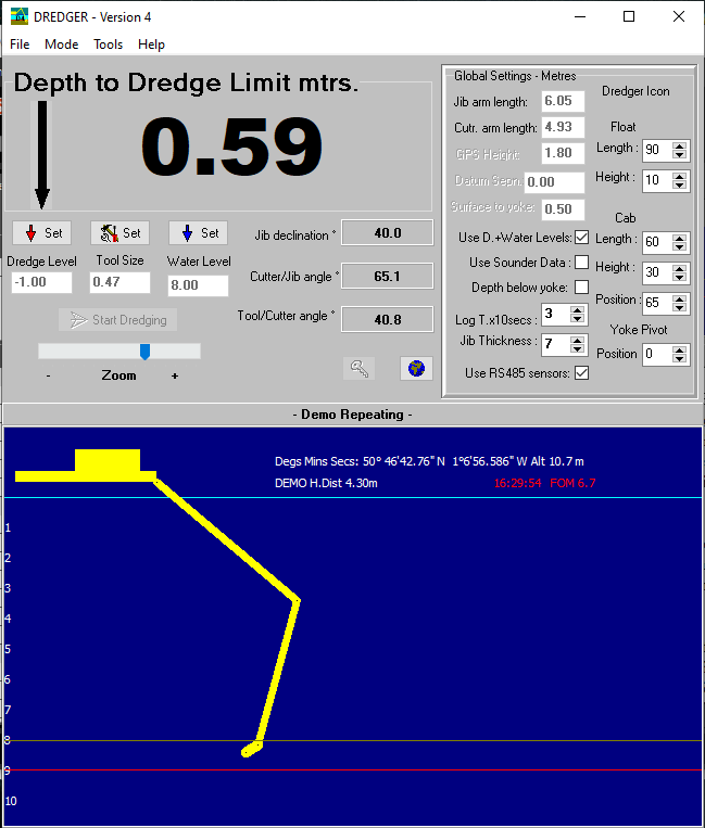 DREDGE 4 In Replay mode
